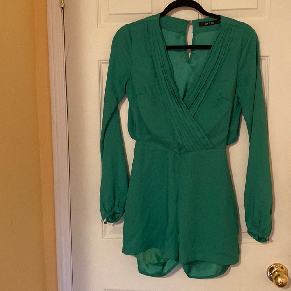 Ark &Co Green romper